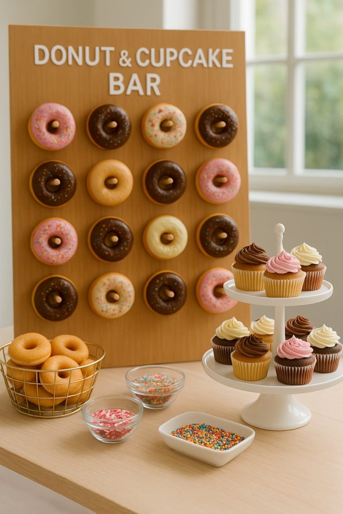 Animation bar a donuts et cupcakes personnalises evenements salons｜Veymont