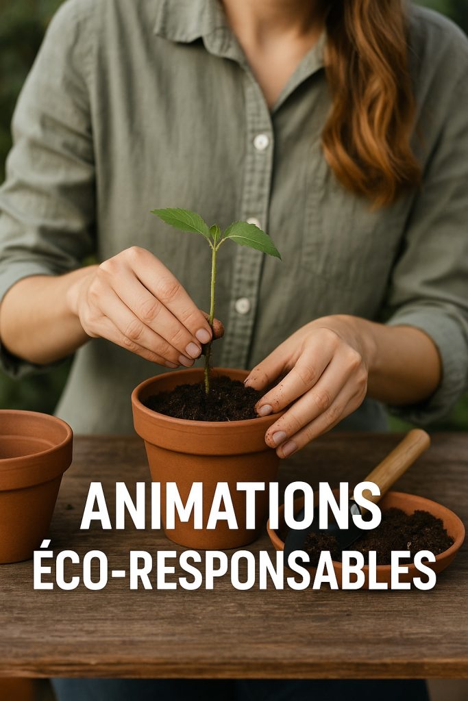 Animations eco-responsables animation velo ateliers zero dechet sensibilisation au recyclage ou fresque du climat｜Veymont