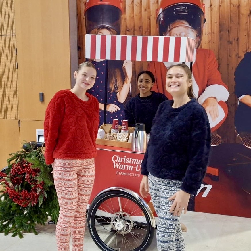 Veymont. Animation en entreprise. Animation Chocolat Chaud