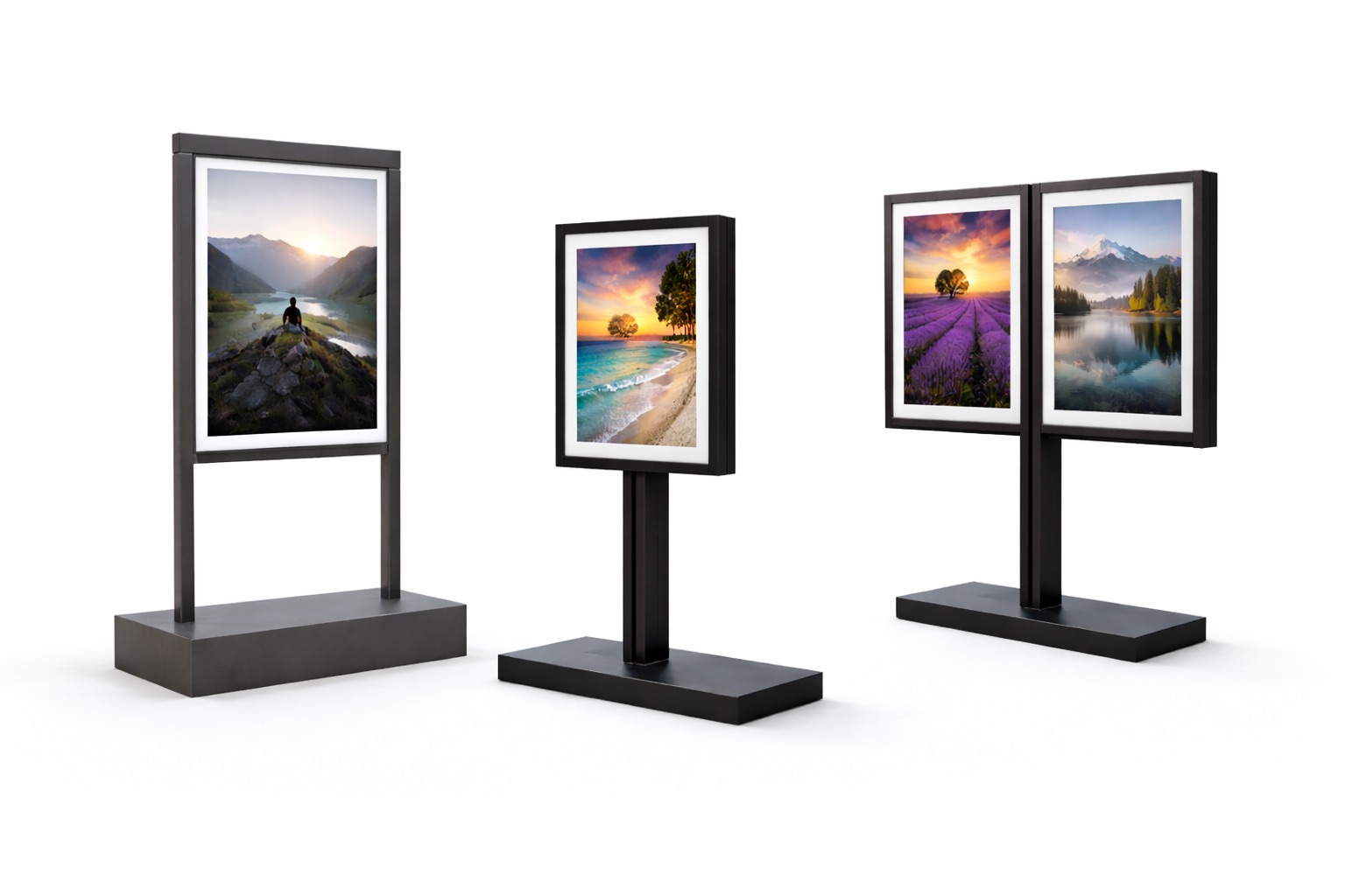 Panneaux rigides exposition photo extérieur impression dibond PVC aluminium support signalétique artistique durable UV｜Veymont