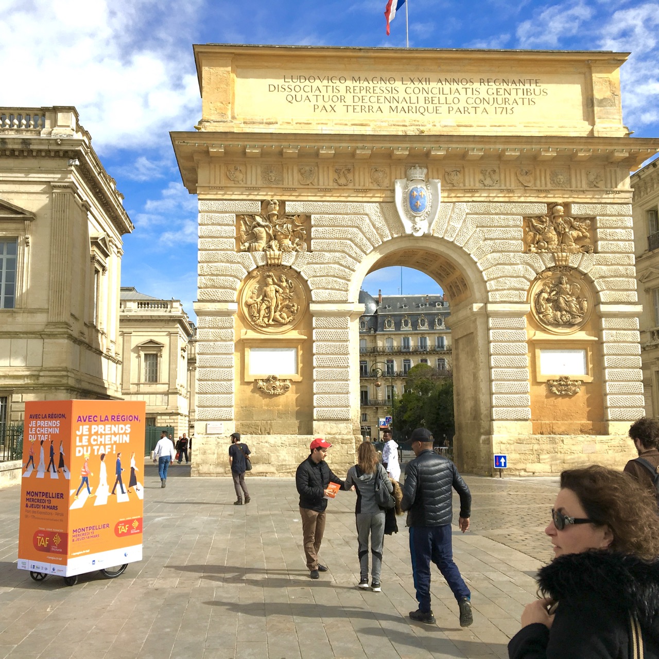 street marketing Montpellier
