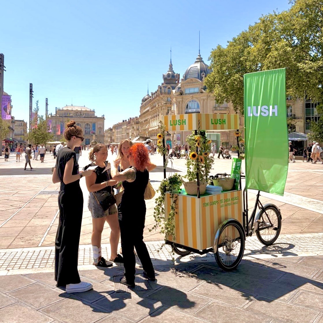 street marketing Montpellier