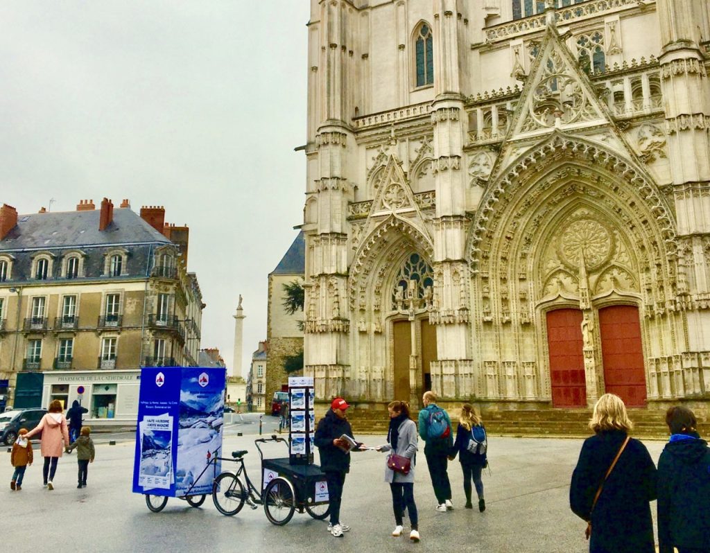 animation street marketing Agence Veymont Nantes | street marketing nantes