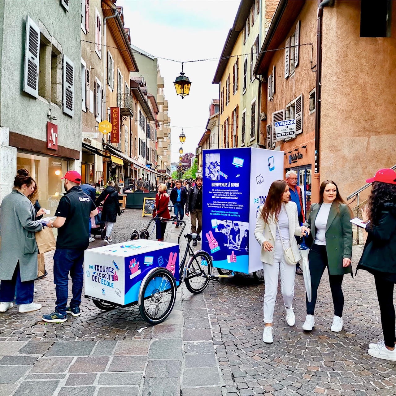 agence veymont annecy | street marketing annecy